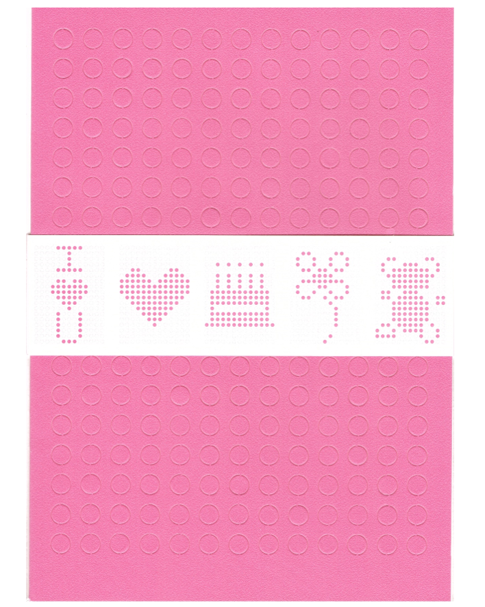 POP Card - Pink